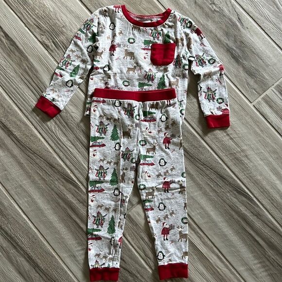 Mud Pie Christmas pj set. Size 3T - Picture 1 of 3